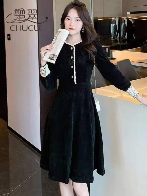 微信图片_20260228213718_7724_60 Elegant Women's Midi Dress - Timeless Design for Office & Evening Wear