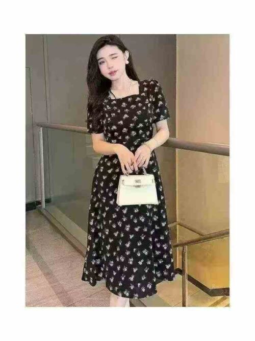 Women's Tiered Dress - Playful Layers for a Feminine Touch